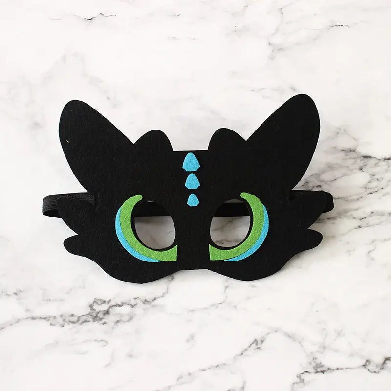 Halloween 7 Colors Dinosaur Costume Cloak with Hat for Boy Birthday Party 70CM Toothless Dragon Fancy Cape Mask Cosplay Costumes