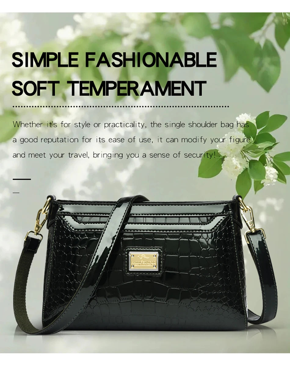 Luxury Designer Ladies Handbags High Quality Leather Shoulder Bags for Women 2026 Female Crossbody Bag Purses and Handbags Sac