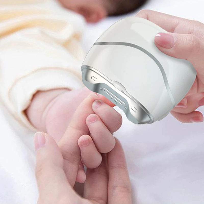 Electric Adult Baby Nail Clippers Cutter Portable Anti-splash Children Kids Nail Trimmers Low Noise Safe Home Manicure Tools