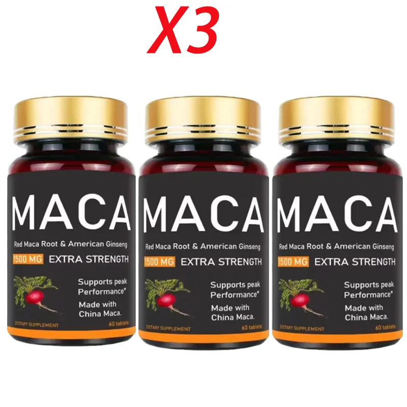 Premium Oyster, Maca & Ginseng Formula，Natural Male Performance Support | Male Enhancing for Stamina, Endurance & Muscle Growt