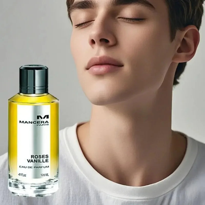 Mancera Tobacco Fragrance for Men 120ml Eau de Parfum Strong Long Lasting Perfume with Oud & Amber Luxury Woody Spicy Scent