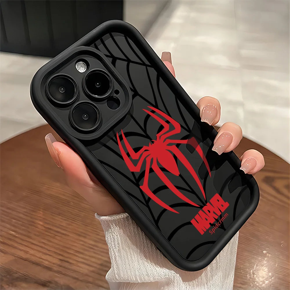 Anime Spiders-man Phone Case for Oppo A6X A6 A5x A5 A60 A3X A98 A78 A58 A38 A57 A76 A17 A94 A55 A54 A79 F29 F31 Pro Plus 4G 5G