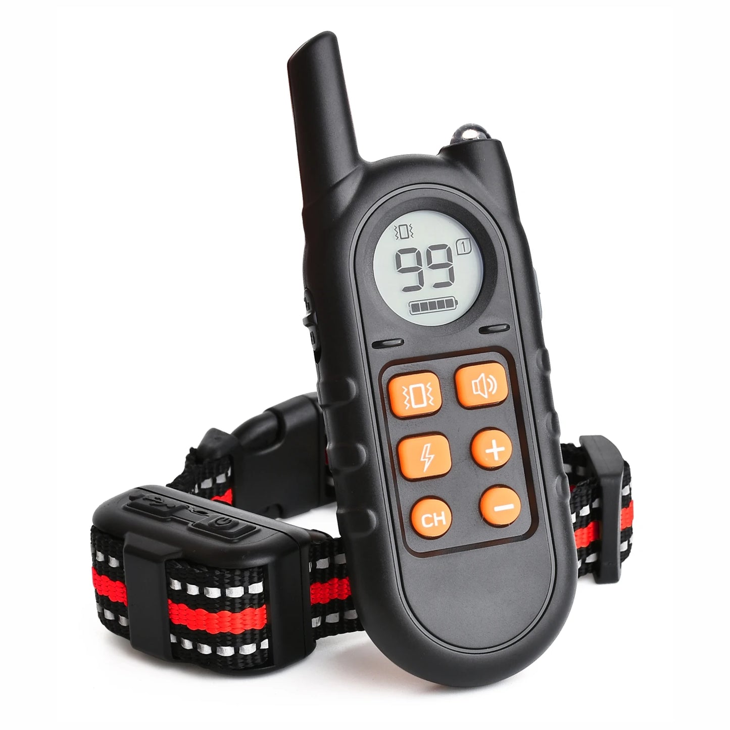 Bark Training Dog Collar Smallest & Lightest Rechargeable Anti Bark Collar/Training Collar Electric for Small Dogs 5-15lbs,