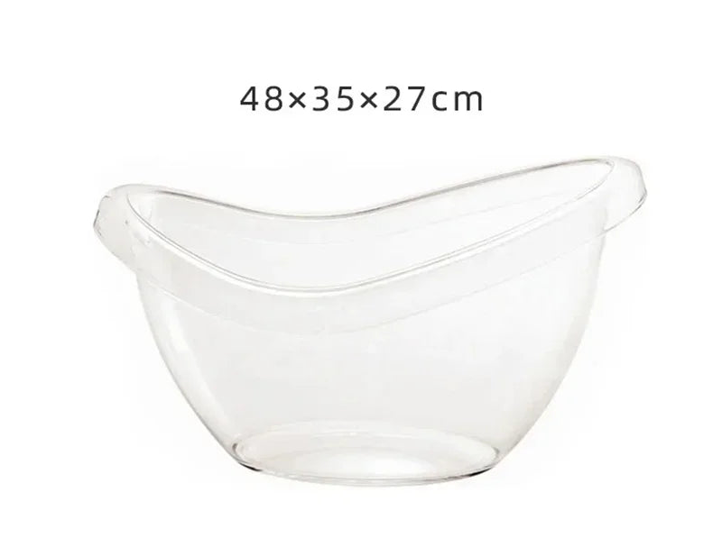 Newborn Photography Props Transparent Bathtub Bucket Baby Photography Furniture Boy Girl Boy Fotografie Accessoires Posing Props