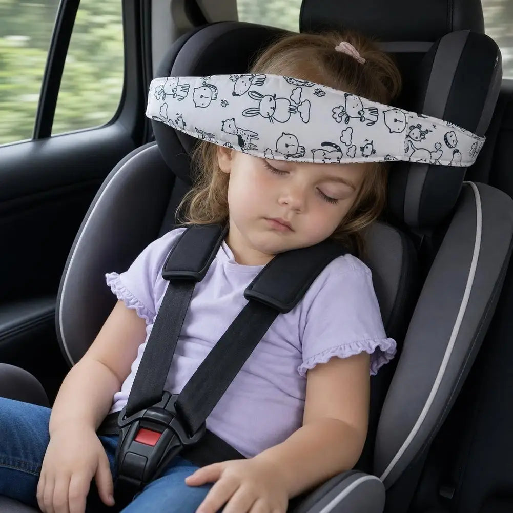 Baby Car Seat Head Support Children Stroller Fastening Belt Adjustable Boy Girl Playpens Sleep Positioner Baby Saftey Pillows