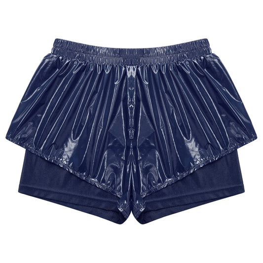 Women Waterproof 2 in 1 Athletic Shorts Swim Trunks Beach Pool Swimwear Beachwear Running Cycling Sports Workout Sportswear