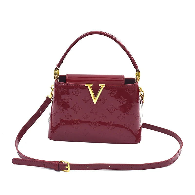 2026 Elegant Ladies Messenger Bag, High-Quality Leather Shoulder Bag For Women With Famous Designer Practical Style