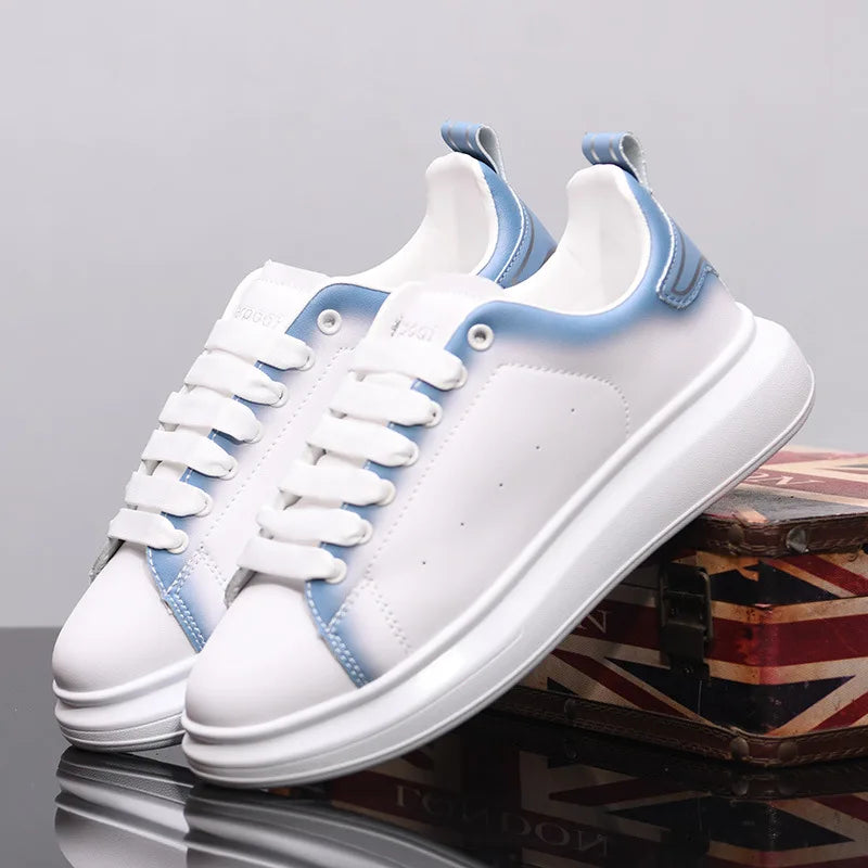 New Luxury Design Sneakers For Men Fashion White Board-shoe Soft Women Walking Shoes Running Shoes Couples Sneakers Tennis shoes