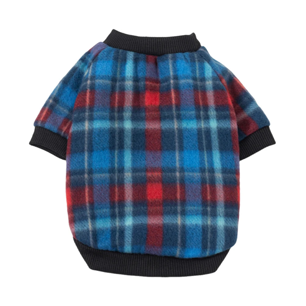Warm Fleece Pet Pullover Sweater for Cats And Small Dogs Autumn Winter Cat Puppy Clothes Cute Printed Kitten Costume Outfits