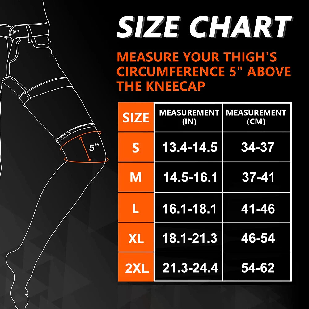 1/2Pcs Sport Full Leg Compression Sleeves Knee Brace Support Protector for Weightlifting Arthritis Joint Pain Relief Muscle Tear