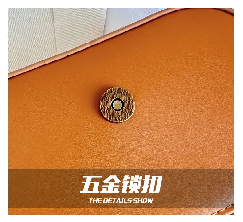 2026 Elegant Fashion Luxury Light Luxury Women's Shoulder Crossbody Bag, Designer Original Leather Tote Bag