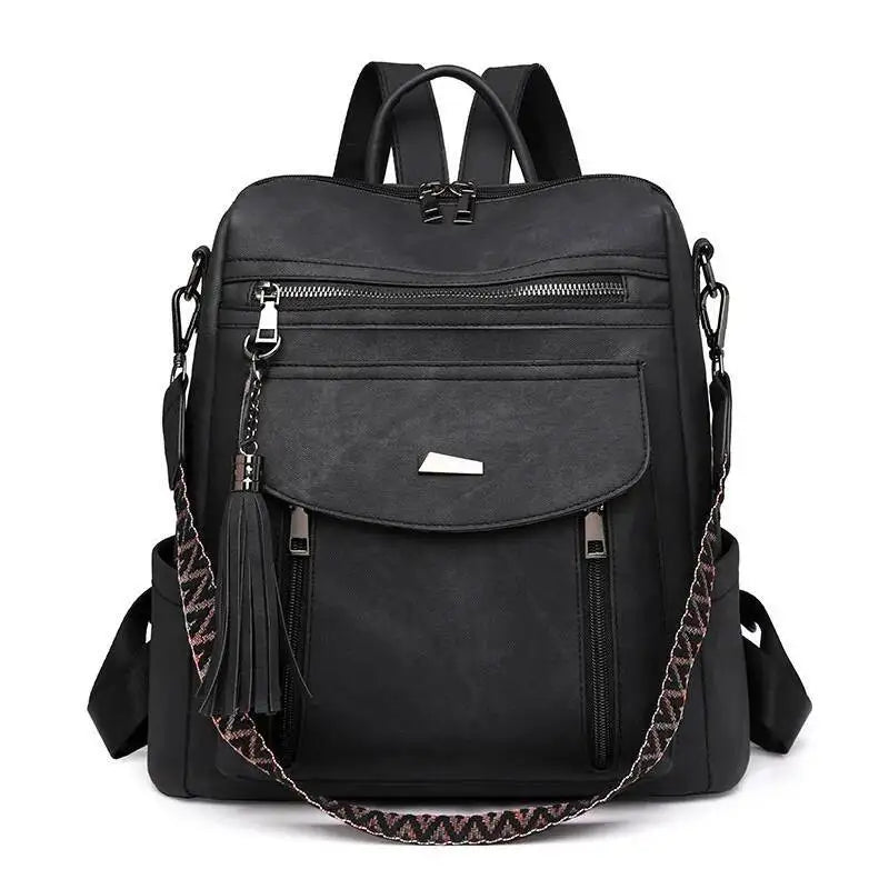 Hot Sale Luxury Women's Backpack Multifunctional Layers Double Shoulder Bags Luxury Good Quality  Spring Trend PU Women's Bag