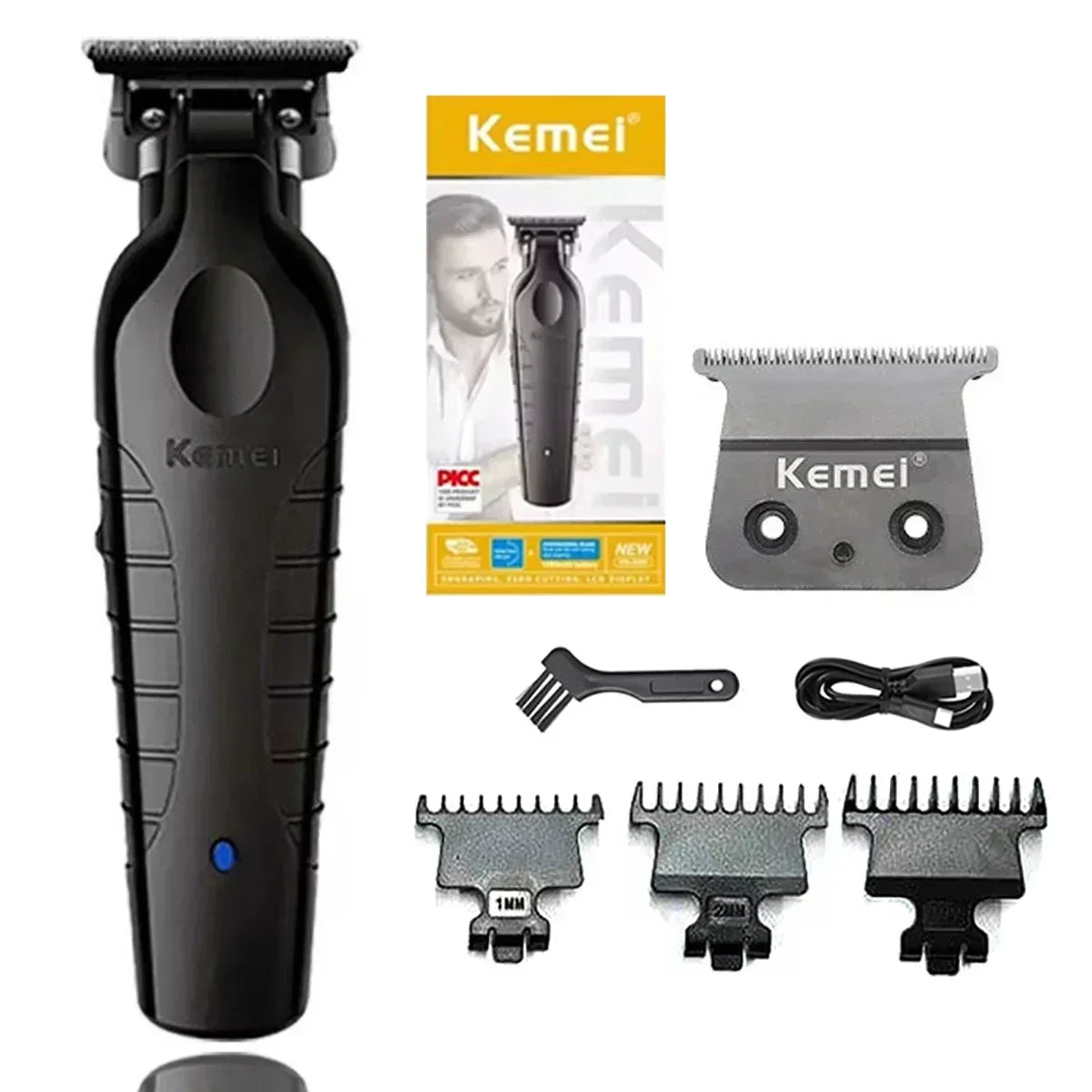 Kemei Electric Hair Clipper KM-2299 KM-032 KM-1102 Men's Electric Hair Trimmer Machine Professional Hair Cutting Machine for Men