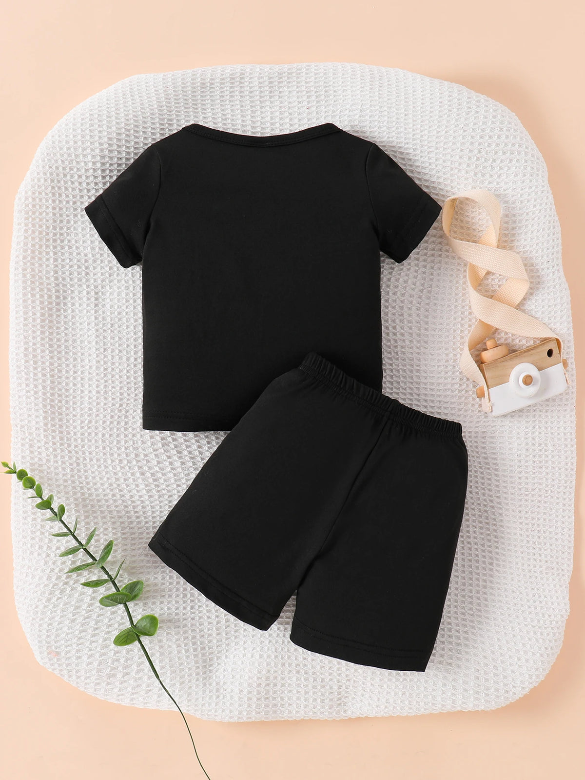 0-3yrs old Infant Baby Boy Basketball Boy Summer Clothes Sets Black Outfits for toddler boys