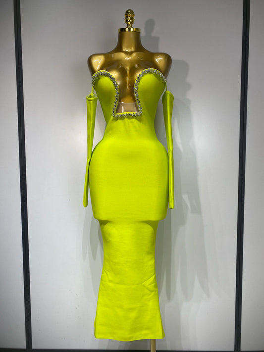 WomenSexy Off Shoulder Luxury Diamonds Long Bodycon Bandage Dress 2025 Celebrity Elegant Prom Gown Birthday Club Cocktail Dress