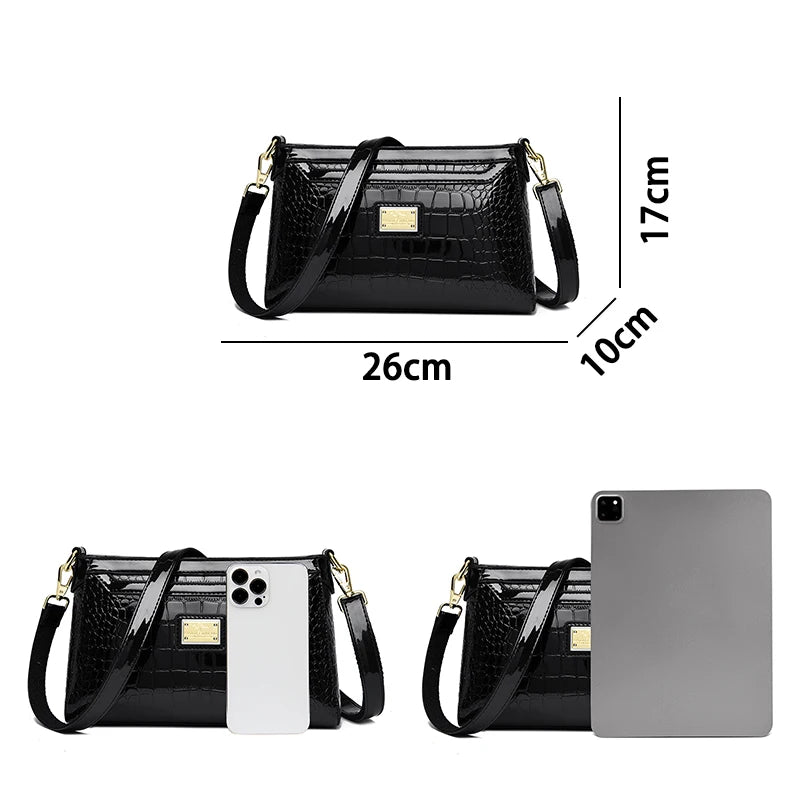 Luxury Designer Ladies Handbags High Quality Leather Shoulder Bags for Women 2026 Female Crossbody Bag Purses and Handbags Sac