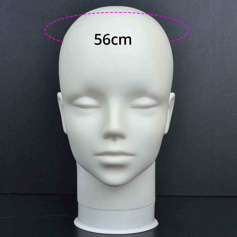 Mannequin Head Wig Stand With Adjustable Wig Tripod Stand Holder For Wigs Making Display cosmetology supplies hairdressing head
