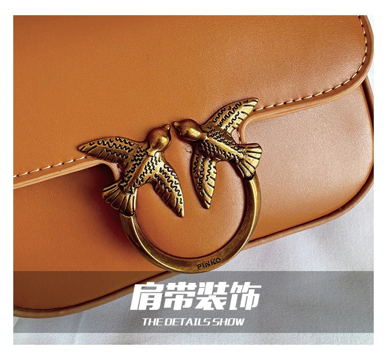 2026 Elegant Fashion Luxury Light Luxury Women's Shoulder Crossbody Bag, Designer Original Leather Tote Bag