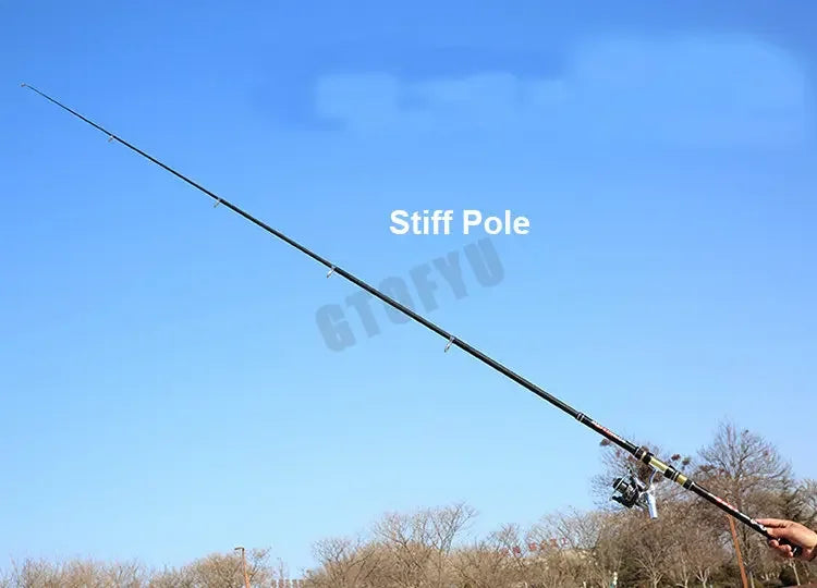 Telescopic Portable High-Quality Fishing Rod 2.1M,2.4M,2.7M,3.6M,3.9M,4.5M Travel Sea Boat Rock Fishing Rod Carp Fishing Gear
