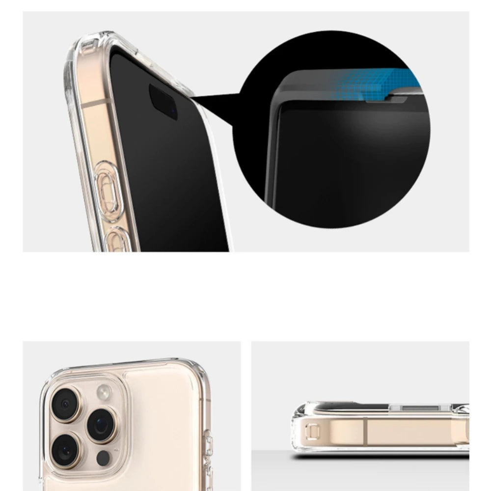 Spigen Ultra Hybrid S MagFit Designed for iPhone 17 Pro Max 16 15 14 13 12 Case Kickstand Amti Yellowing Compatible With MagSafe