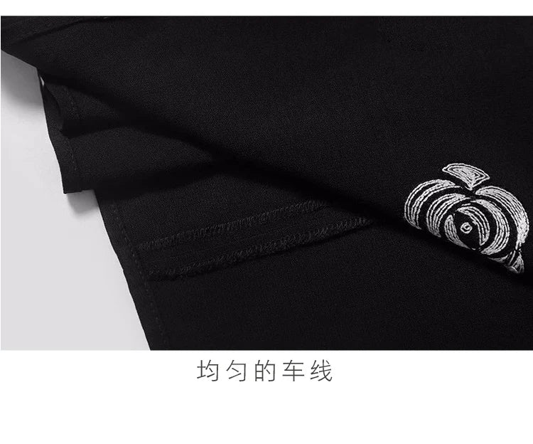 Designer Fashion New Summer Rose Flower Embroidery Office Dress Elegant Women O Neck Hit Color Bowknot Black Floral Midi Dresses
