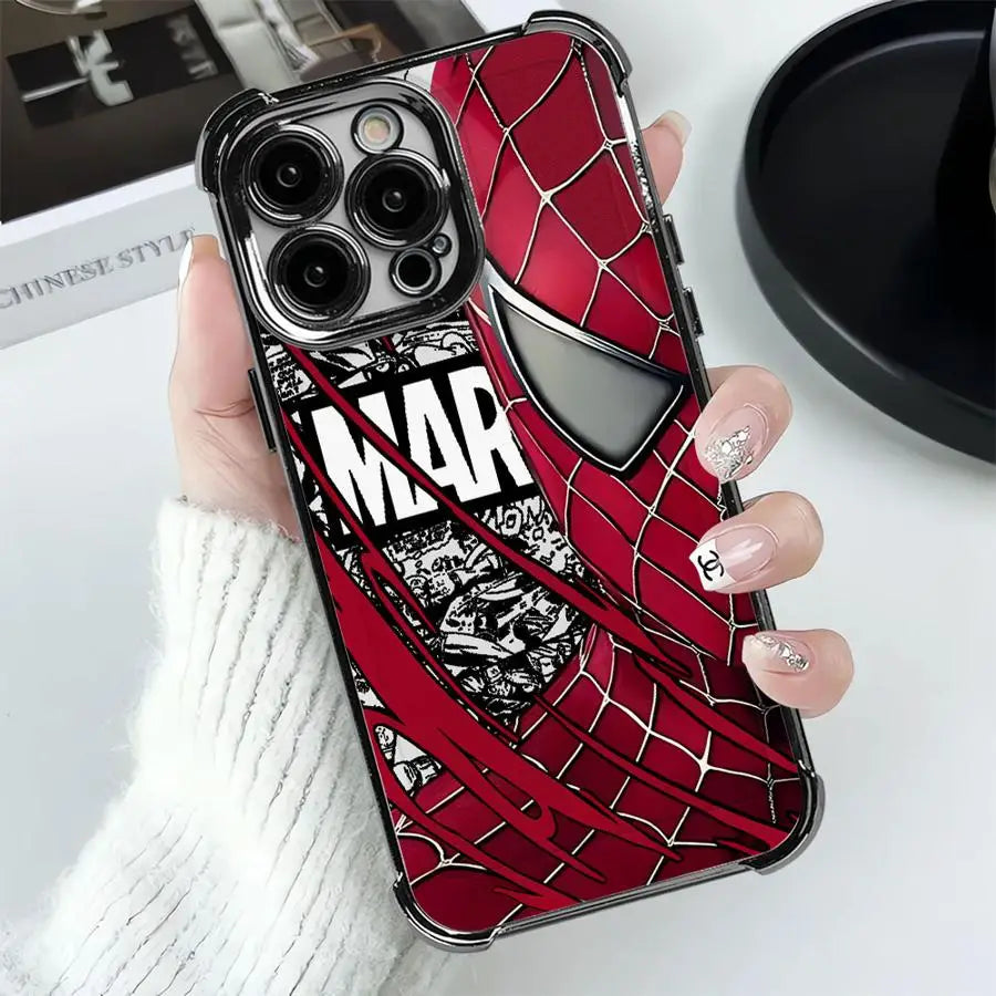 Cool S-spiders-man Phone Case For Huawei Honor X6d 600 x8d X5c X7d Magic7 Play10 400 X9d X6c Pro Lite 4G 5G Anti Fall Airbag