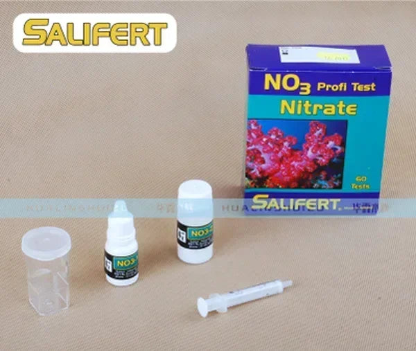 Salifert Test kit Ca Calcium Cu I2 KH Mg NH4 Ammonia NO2 Nitrite NO3 Nitrate PH PO4 Sr Potassium Water Test Reef Tank