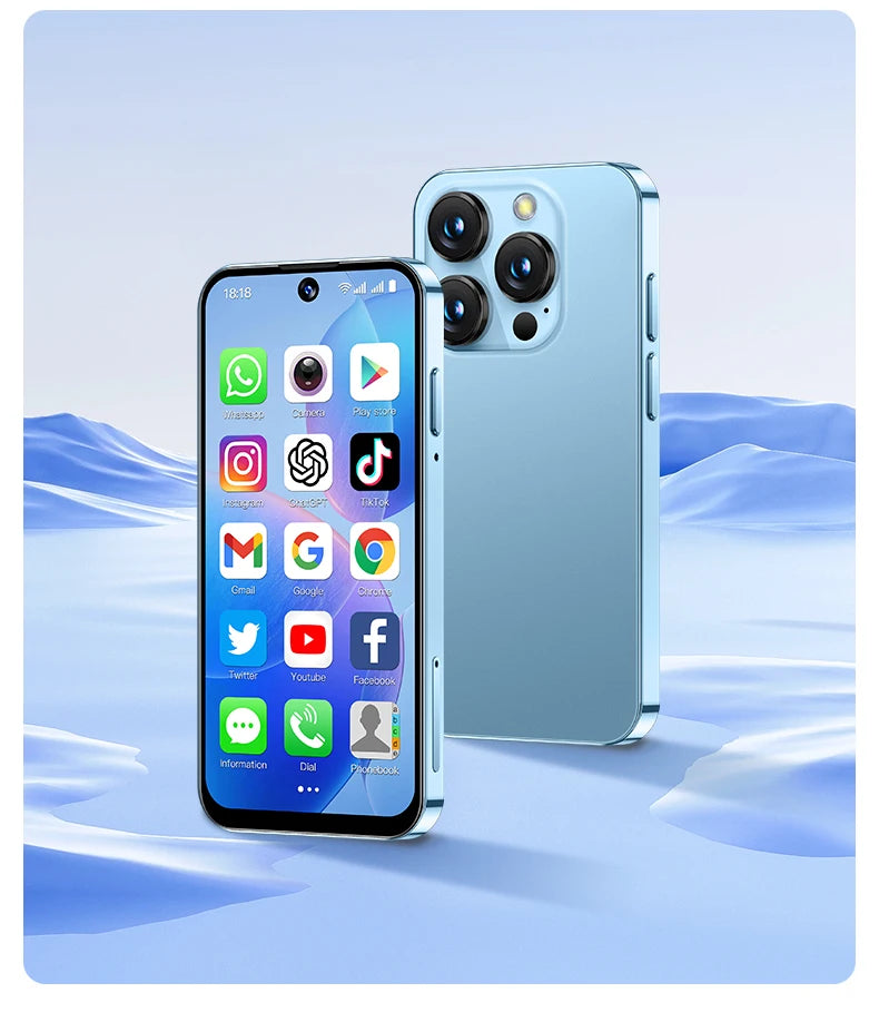 SOYES XS19 3G Smartphone 3.88inches MTK 2GB RAM 16GB ROM 5MP Camera Dual SIM Card Type-C Android Cellphone Face Unlock