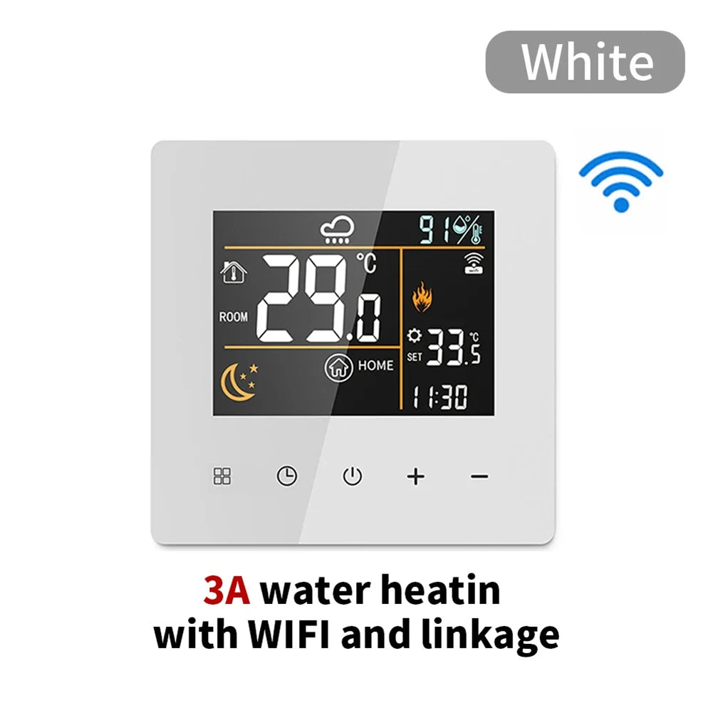 For Tuya Smart WiFi Thermostat And Hygrometer Digital Temperature Controller Temperature Humidity Infrared Controller