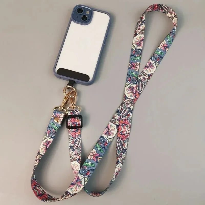 2025 New Lanyard Cell Phone Wrist Hand Strap Cord to Hang the Mobile Rope Smartphone Shoulder Phone Chain Key Strap for IPhone