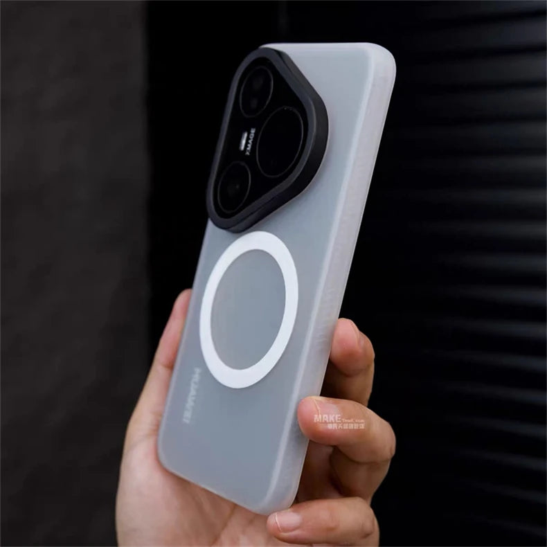 For Huawei Pura 80 Ultra case Pura 70 80 Pro Plus Magnetic Matte Clear Case Hard Shell Shockproof Bumper Protective Cover