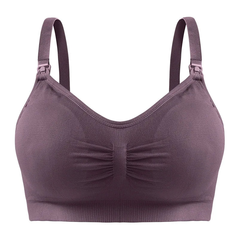 1/2pcs Breastfeeding Bras Maternity Nursing Bra for Feeding Nursing Underwear Clothes for Pregnant Women Wirefree Breathable Bra