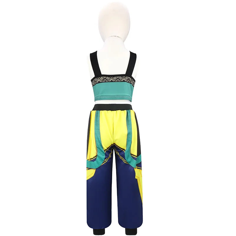 Halloween Girls Korean Fashion Cosplay Dance Costume Carnival Children's idol Roleplay theme Party Cool and stylish singing cost