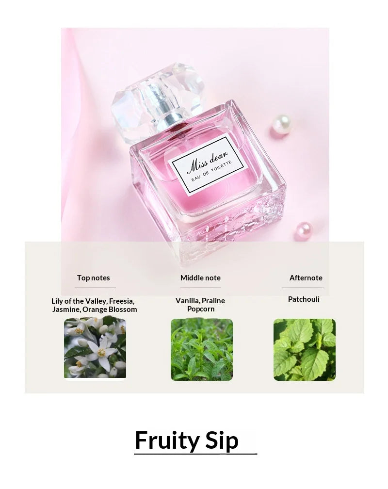 Brand Perfume Musk Women Perfume Spray Flirting Pheromone Long Lasting Jasmine Fruity Light Fragrance Seductive Romance Gift