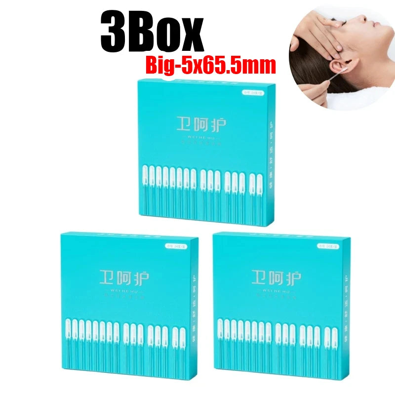 Reusable Silicone Earwax Remover Soft Sticky Ear Picks Disposable Adhesive Gentle Ear Cleaner Safe for Kids Adults