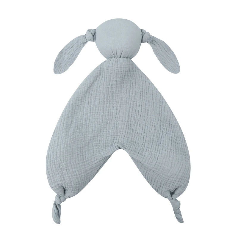 Baby Security Blanket Soothing Appease Towel Soft Animal Rabbit Plush  Teething Bib Infants Comfort Sleeping Nursing Dropship