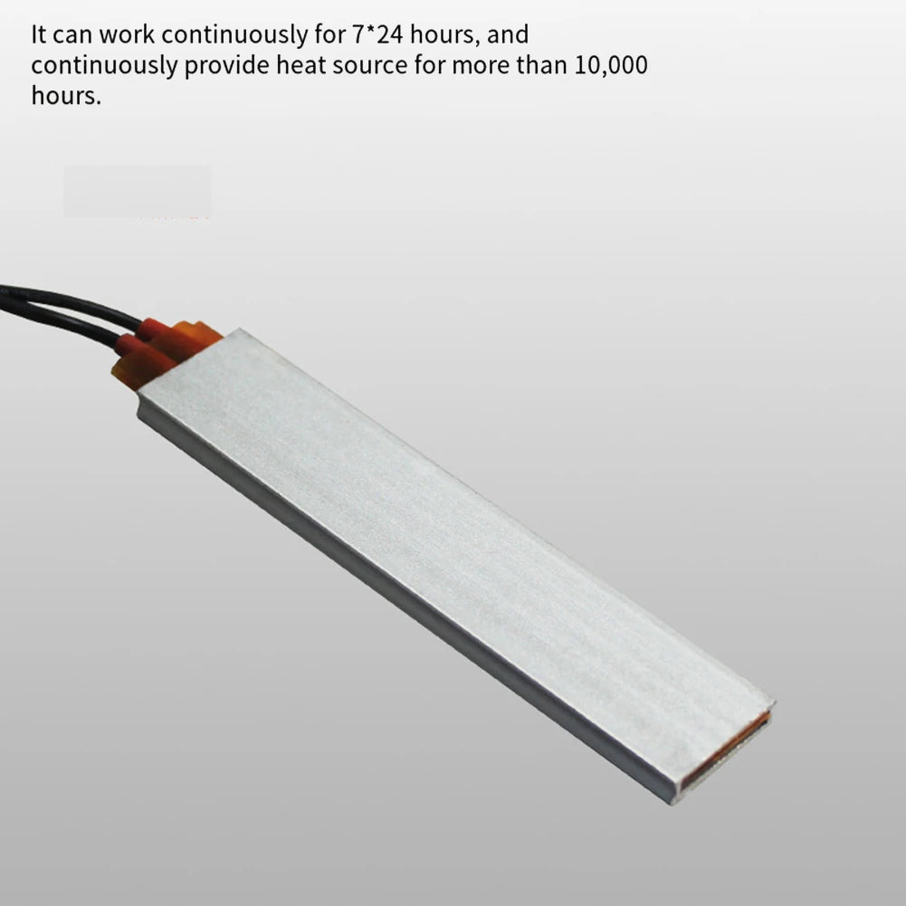 220V 100x21x5mm PTC Heating Plate PTC Heating Sheet Element Temperature 60-270℃ Temperature Heating Plate Electric Heater Access
