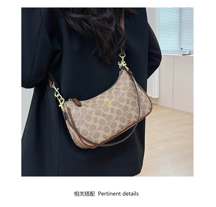 Luxury Women High End Leather Elegant Fashion Tote Bag Designer Shoulder Handbag For Modern City Lifestyle And Daily Use