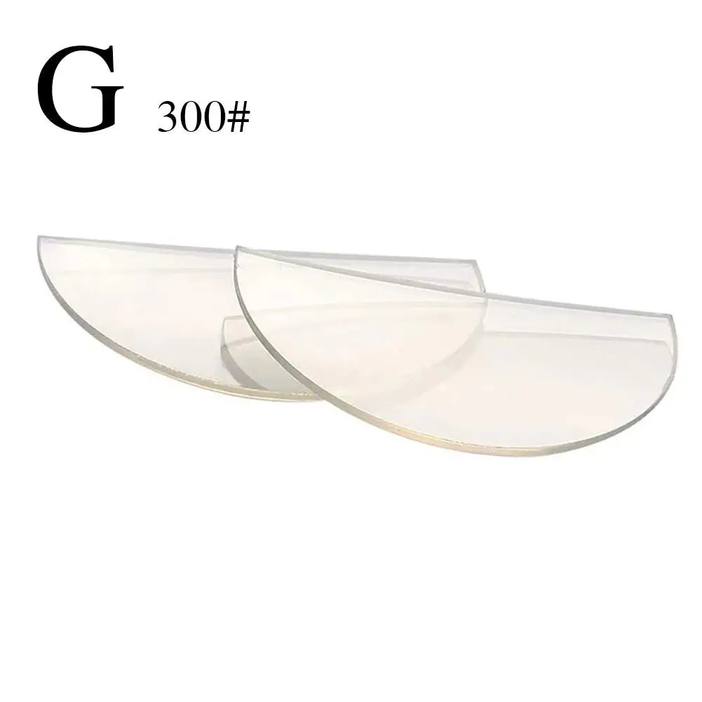 2pcs Stick-on Reading Glasses Lens Liquid Silicone Bifocal Presbyopic Lenses Magnification Bifocal Lenses +100 to +350