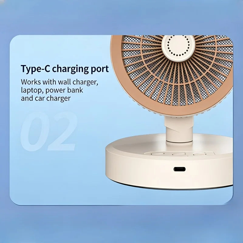 2 In 1 Desktop Wall Mount Air Circulator Fan, Quiet Oscillating Cooling Fan With Remote Control For Bedroom Office