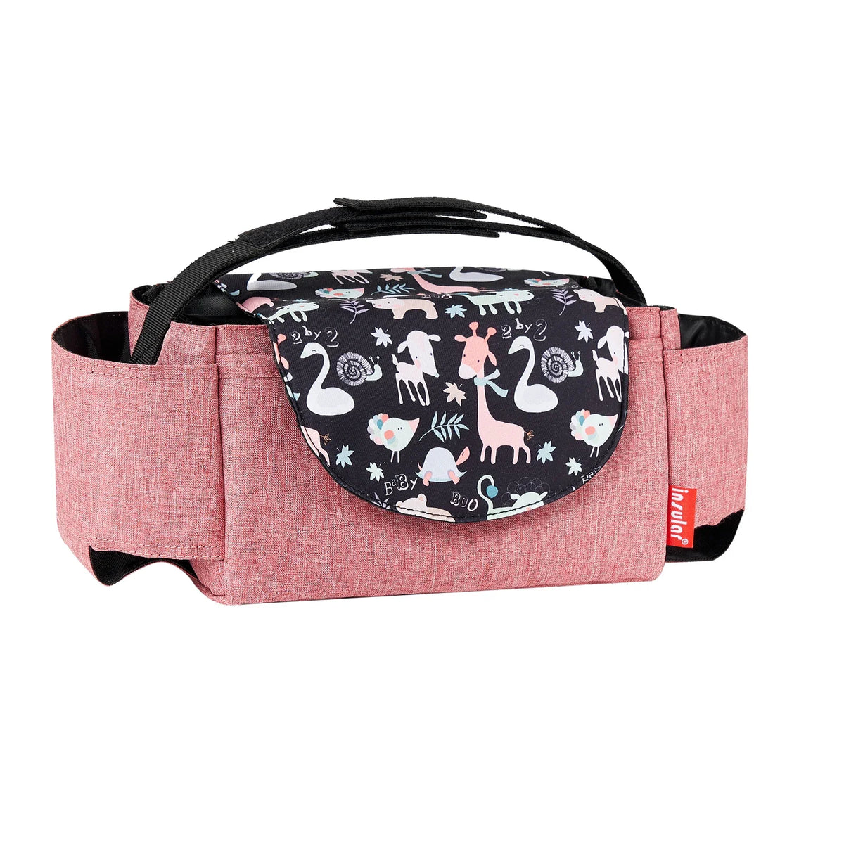 Baby Stroller Bag Pram Organizer Stroller Accessories Stroller Cup Holder Cover Trolley Organizer Pouch Travel Accessories