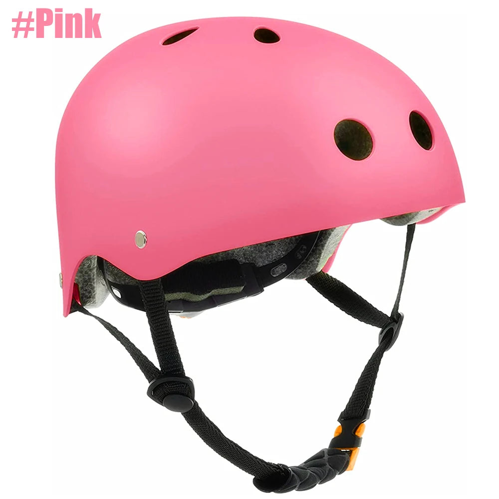 Bike Helmet Ventilation & Adjustable Toddler Helmet for Kids/Youth/Adut -  Multi-Sport Helmet for Skateboard Roller Skateing