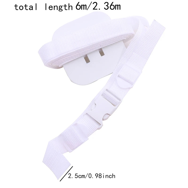 Mattress Connecting Strap Bed Bridge Twin Kit Adjustable Fixing Belt Sheet Fastener For Crib Baby Bed Connection Holder