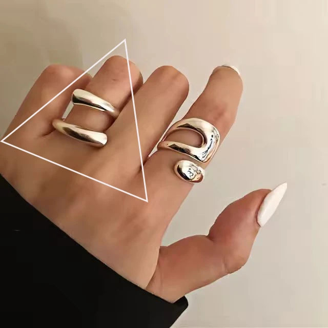 VENTFILLE 925 Sterling Silver Rings for Women Couple Blue Stone Star Jewelry  Party Birthday Gift Dropshipping Wholesale