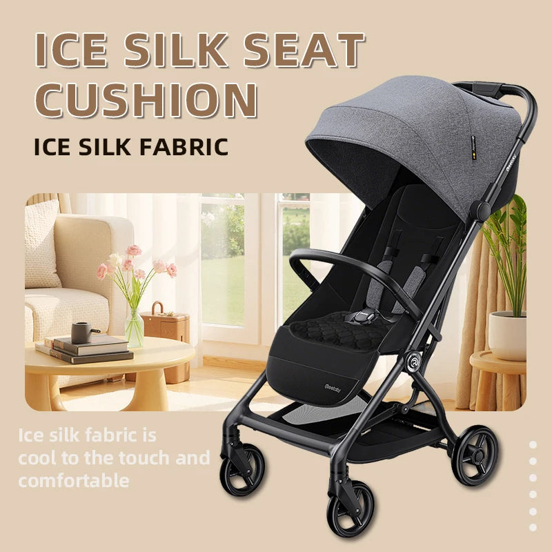 1-Pack — Car Seat & Stroller Cushion: Soft, Comfortable, Cooling, and Breathable — Suitable for Car Seats and Baby Strollers