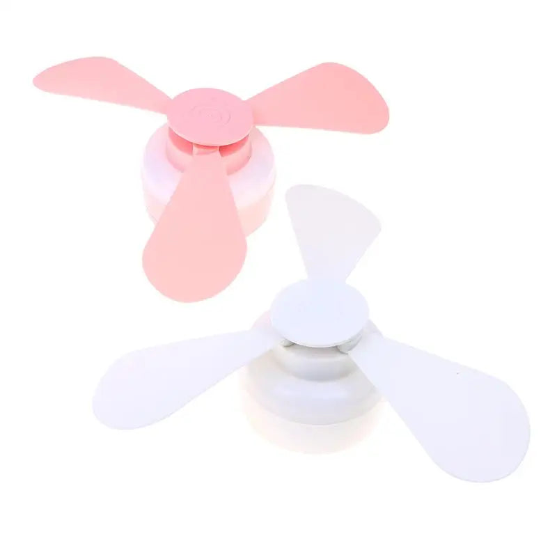USB Rechargeable Ceiling Fan With Light Remote Control Portable Small Fan Lamp Ceiling Fans For Bedroom Dorm Camping Tent