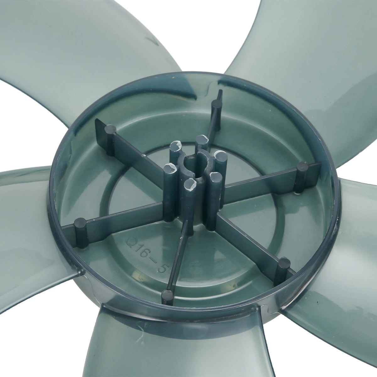 16 Inch Five Leaf Replacement Fan Blade With Nut Cover For Stand Fans And Desk Fans Plastic Material For Household Use