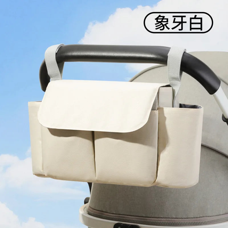 Baby Stroller Hanging Bag Accessories, Large Capacity Stroller Storage Bag, Shoulder Bag, Mother and Baby Bag, Diaper Bag Gifts