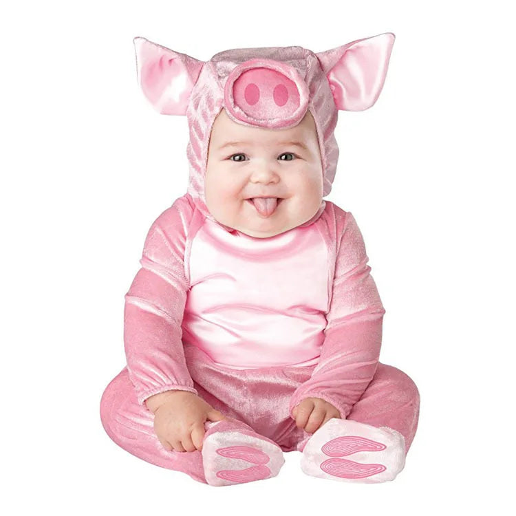 New Arrival High Quality Baby Boys Girls Halloween Dinosaur Costume Romper Kids Clothing Set Toddler Co-splay Triceratops