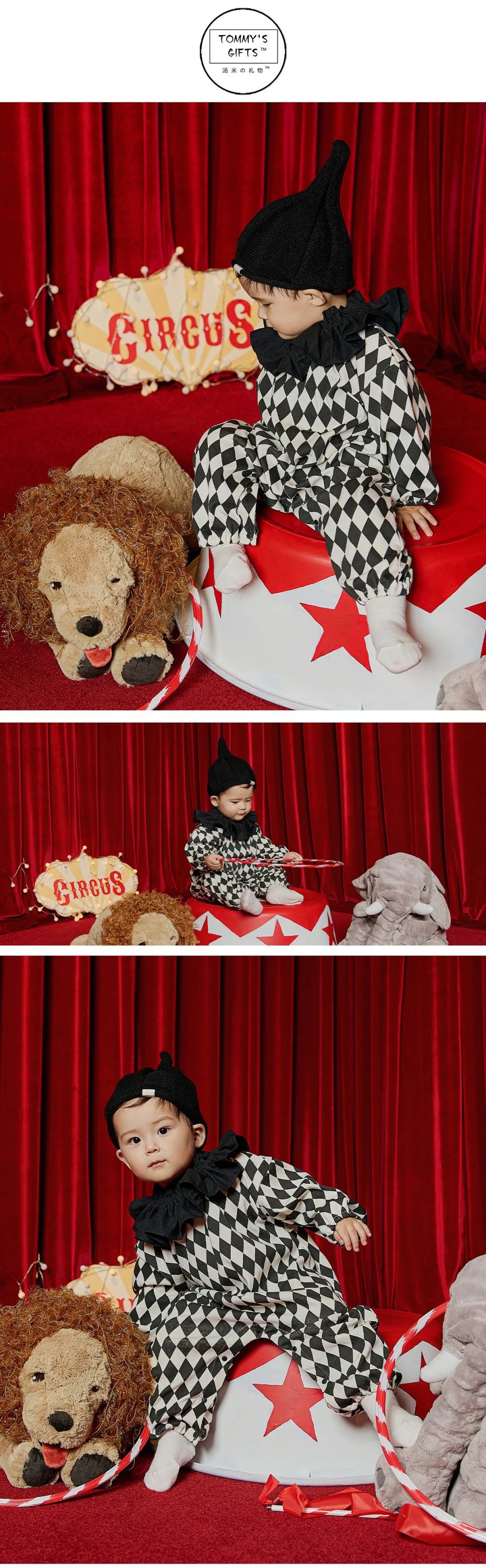 Halloween Baby Boy Clothes Baby Outfit Role Play Playing Cards Infant Party Dress Costume Cosplay Performance Boys Girls Onesie